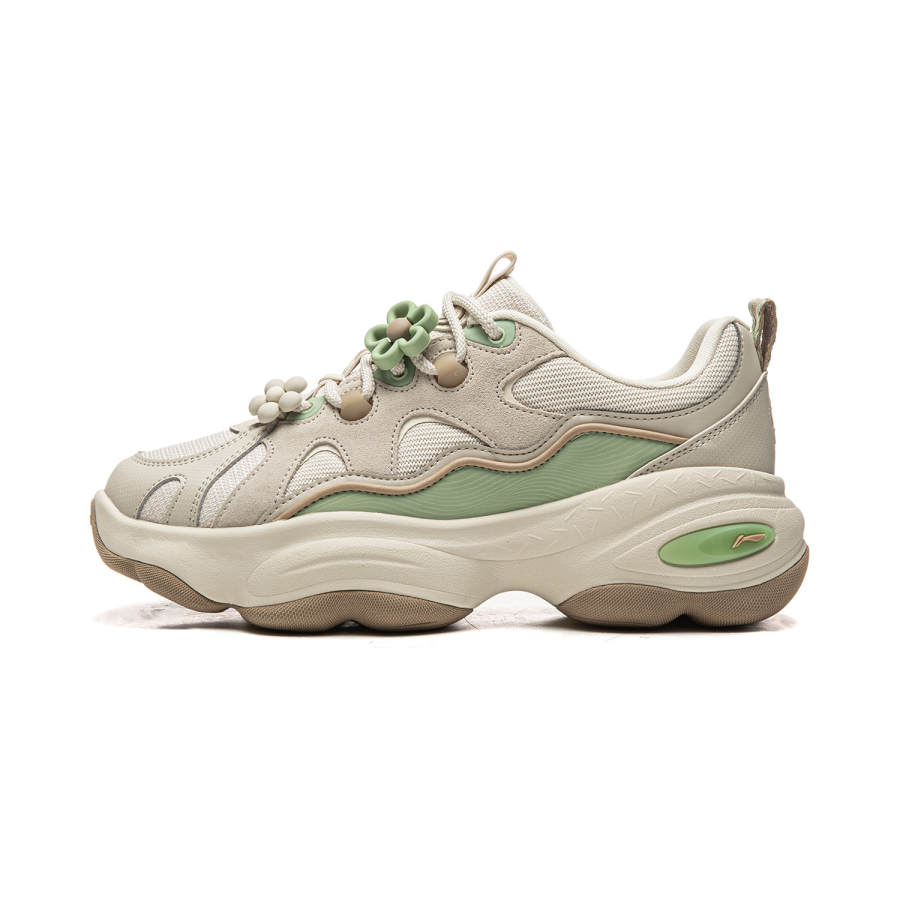 Li-Ning Li Ning Low top Casual Shoes Women's Gray