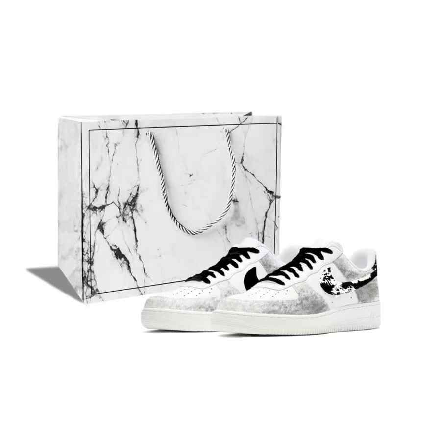 Nike Nike Air Force 1 Dream Weaving, Premium, Vintage, Campus Style, Hand Drawn Graffiti Leather Cushioning Slip Resistant