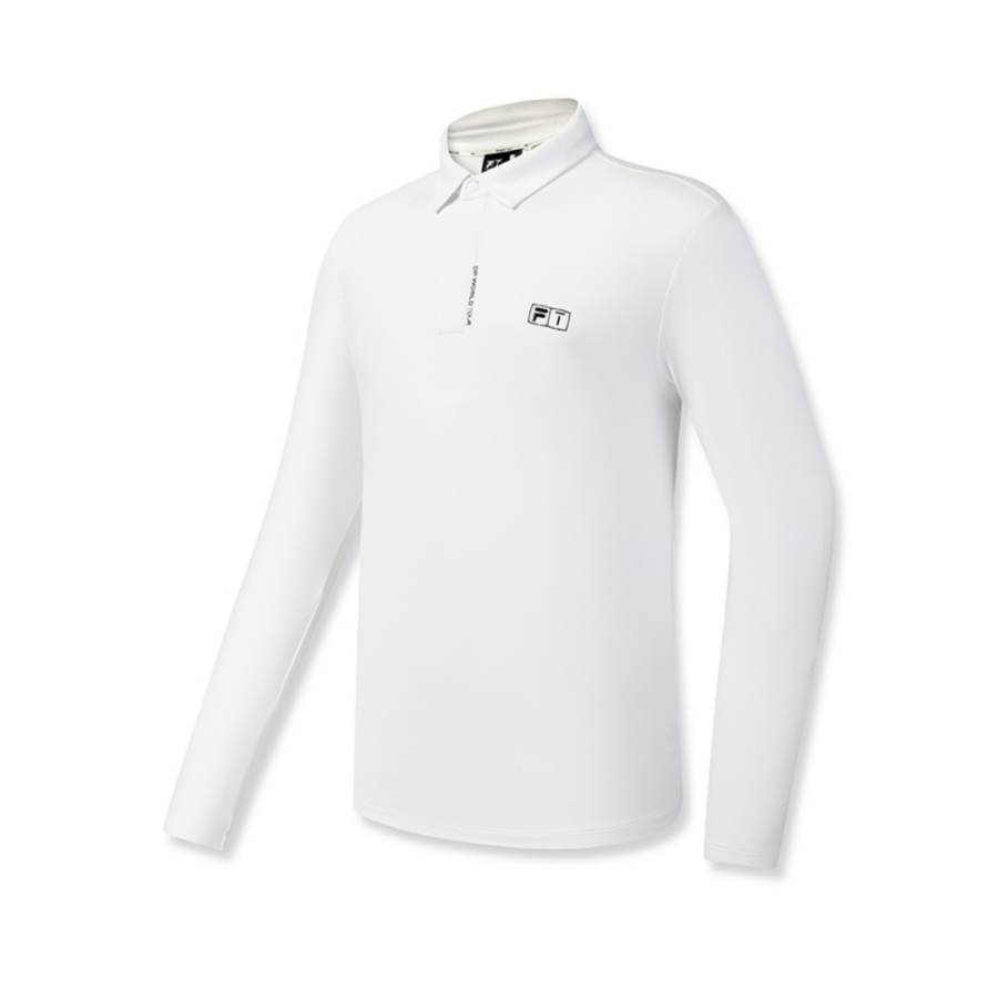 FILA Golf Polo Shirt Men's Jade White