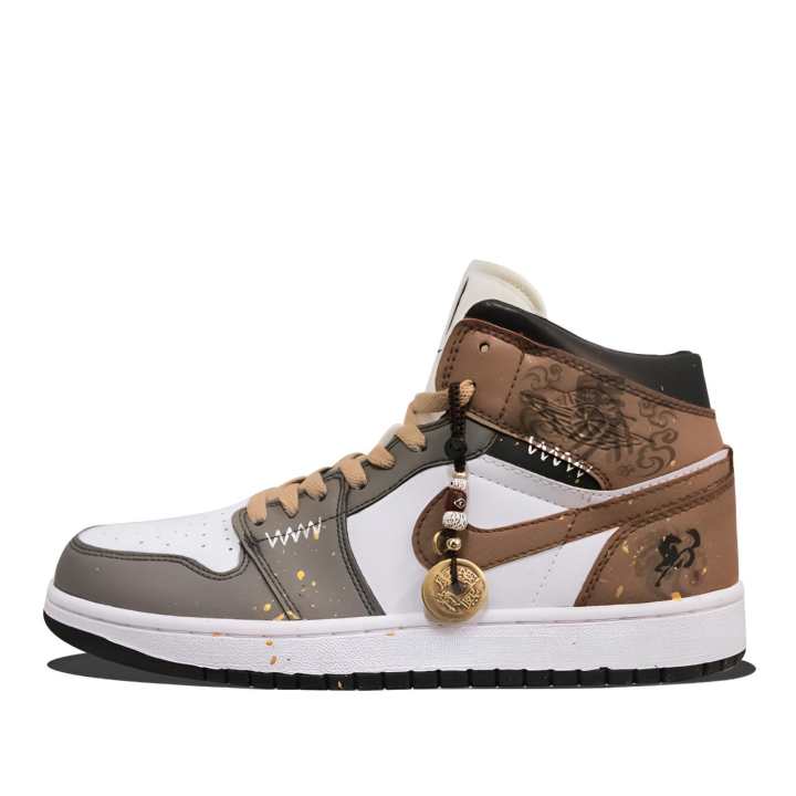 Jordan Jordan Air Jordan 1 CNY Swift Year Prosperity Abrasion Resistant Coverage Abrasion Resistant Coverage Mid top