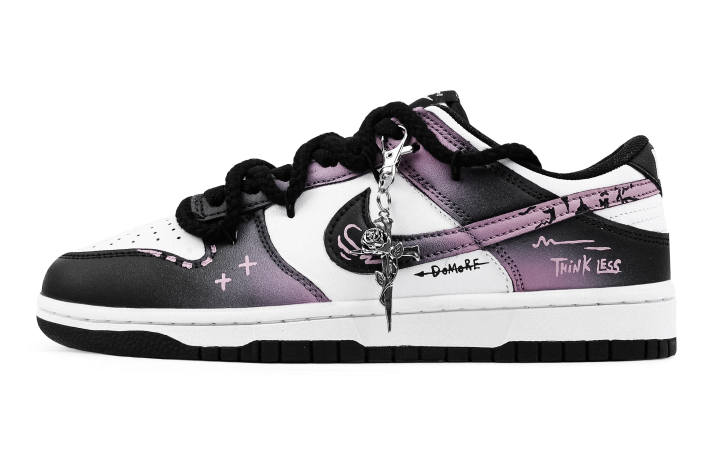 Nike Nike Dunk Future Alley End 1 Abrasion Resistant Low top Skateboard Shoes Unisex Black Pink