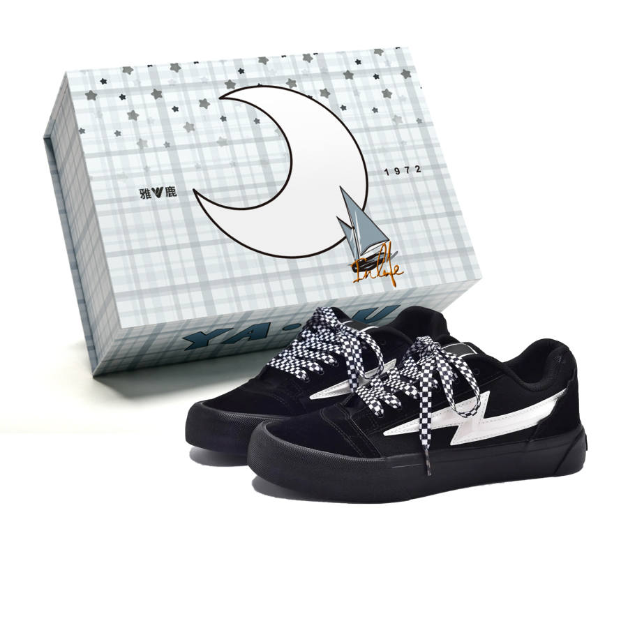 YALU Coverage Balance Abrasion Resistant Coverage Balance Abrasion Resistant Low top Skateboard Shoes Unisex