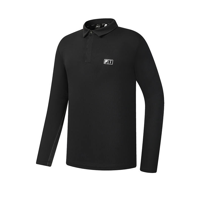 FILA Golf Polo Shirt Men's Pitch Black