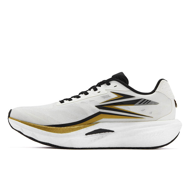 361° Racing Track Xiaoqiang Low top Sprint Racing Training Long Distance Running Shoes Unisex White Black
