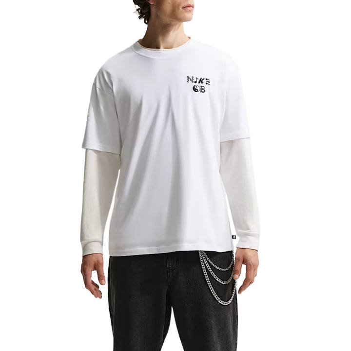 Nike Nike SB T Shirts Men's White Crew Neck