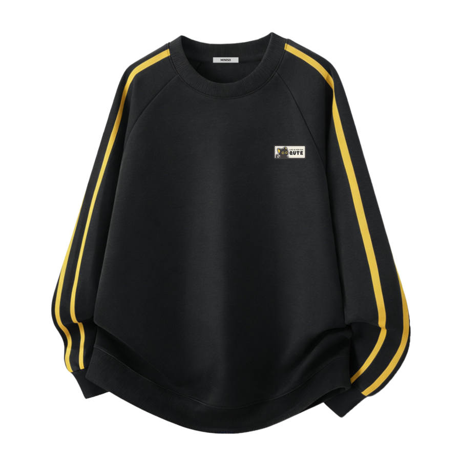 MINISO MINISO Sweatshirts Unisex Crew Neck Moderate Regular