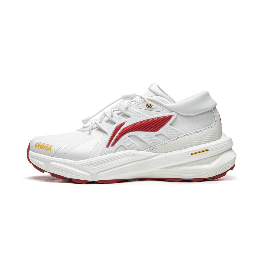 Li-Ning Li Ning Furious Rider Trail Cushioning Slip Resistant Abrasion Resistant Low top Casual Shoes Men's White