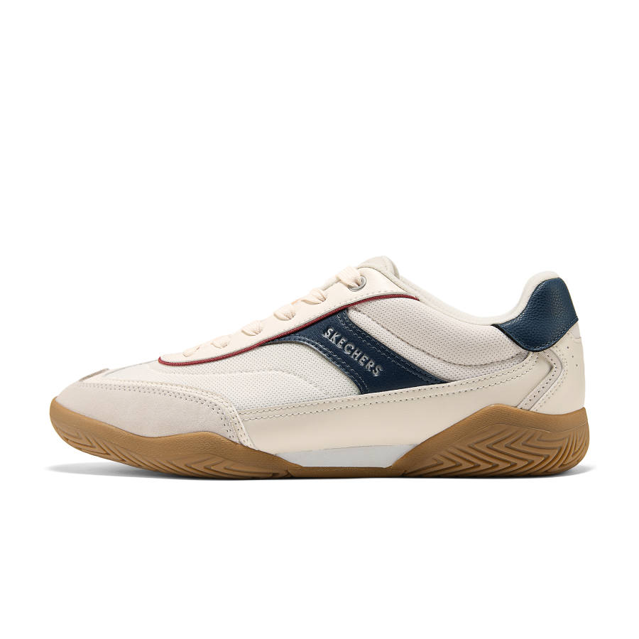 Skechers Low top Skateboard Shoes Men's White Blue