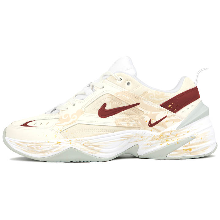 Nike Nike M2K Tekno Cushioning Low top Chunky Sneakers Unisex Brown