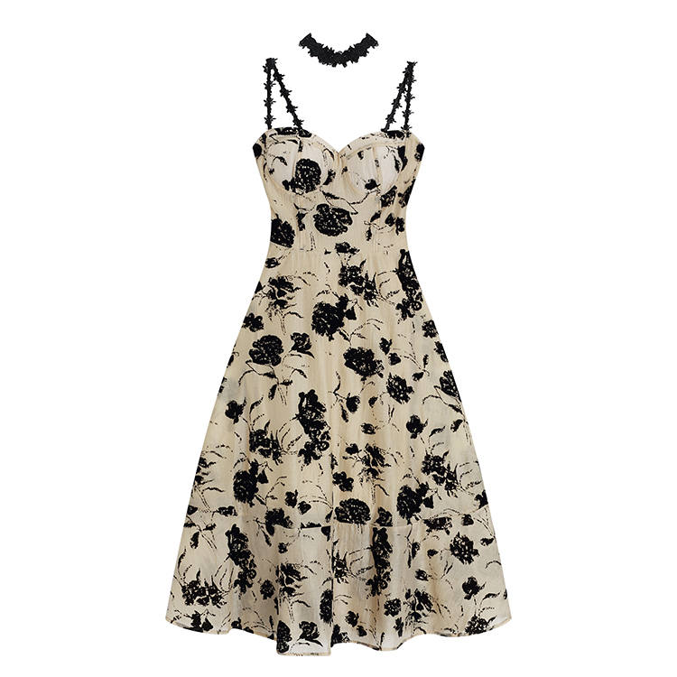 MOMMANWA Slip Dresses Women's Apricot Moderate