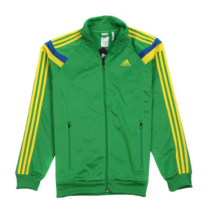 Adidas Adidas Jackets Men's Green Stand Collar Moderate Other