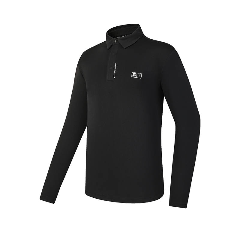 FILA Golf Polo Shirt Men's Pitch Black