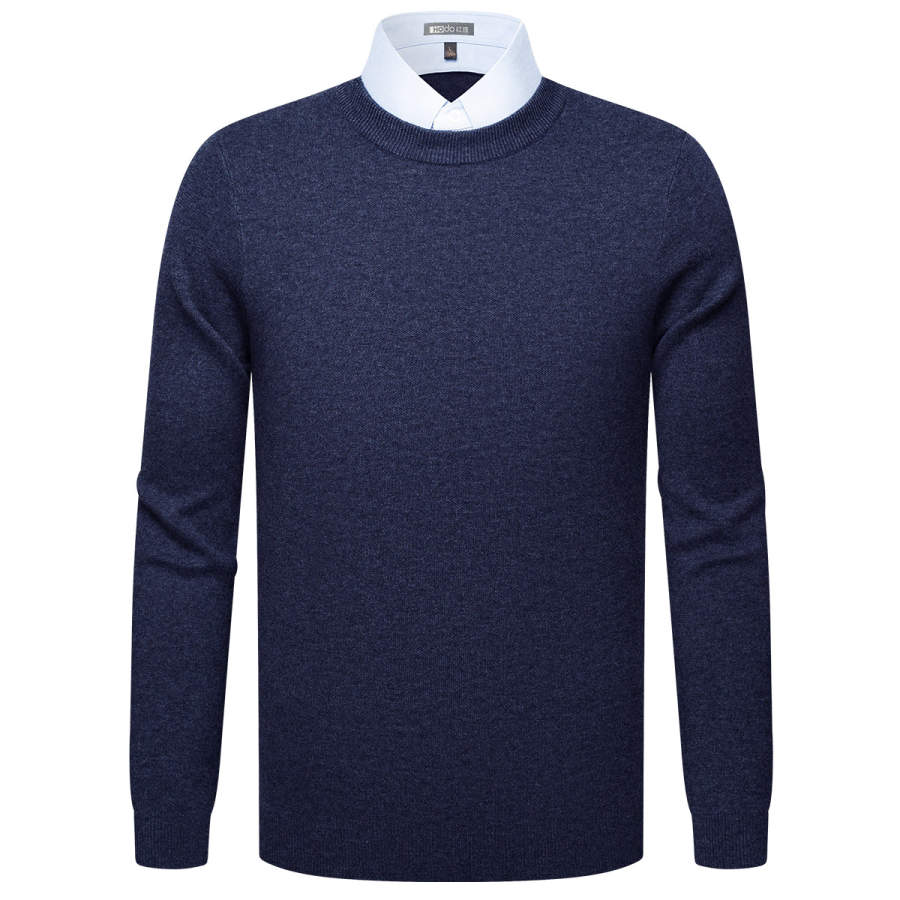 Hodo Knitwear Men's Lapel Thickened