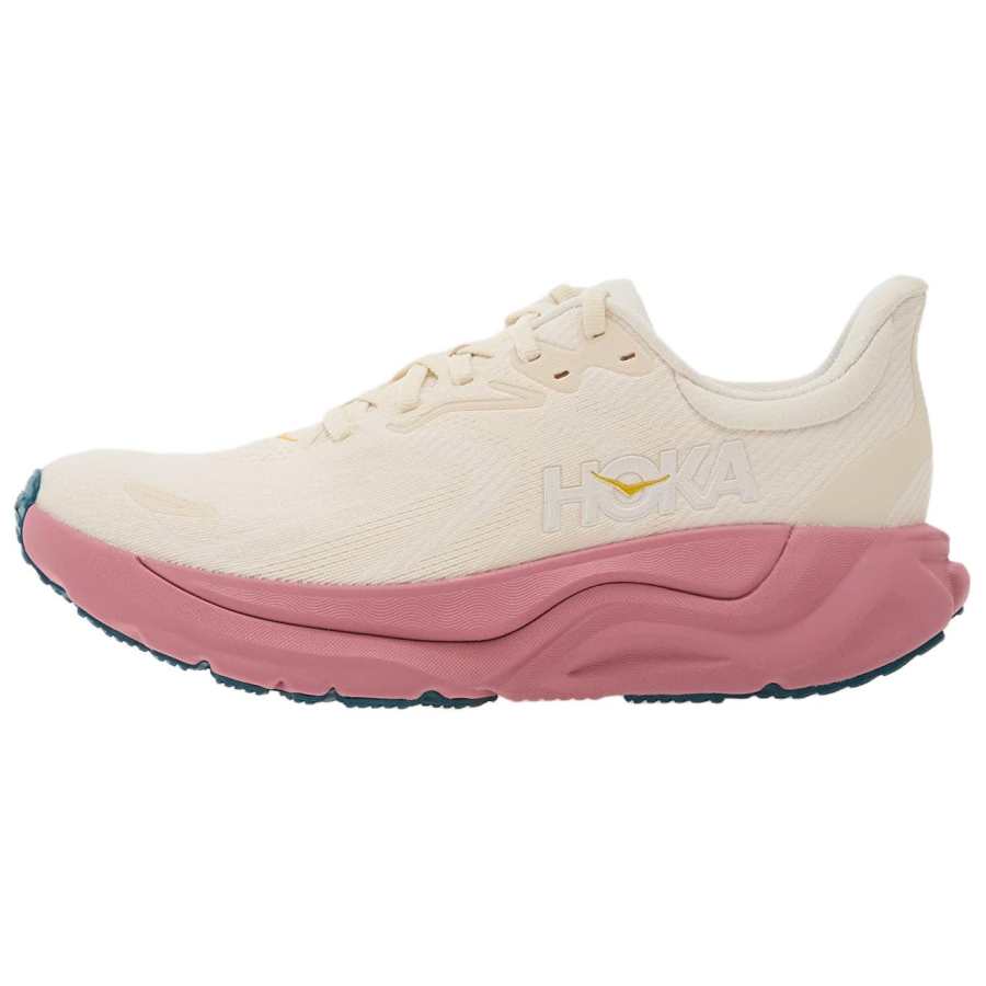 HOKA ONE ONE Arahi 8 Cushioning Breathable Support Cushioning Breathable Support Low top Running Shoes Women's Ecru