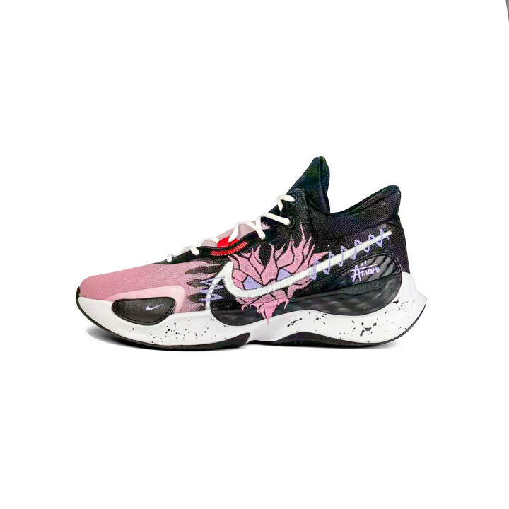 Nike Nike Renew Elevate 3 Night Orchid Cushioning Abrasion Resistant Cushioning, Wear Resistant Low top Basketball Shoes