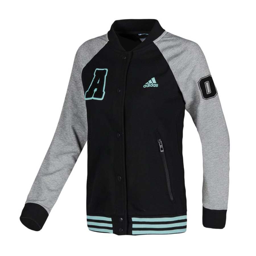 Adidas Adidas Jackets Women's Black Baseball Collar Moderate Other