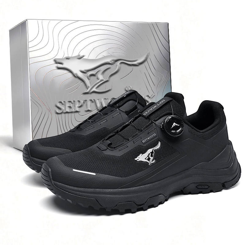 SEPTWOLVES SEPTWOLVES Running Shoes Men's Low Top Gray/White/Black