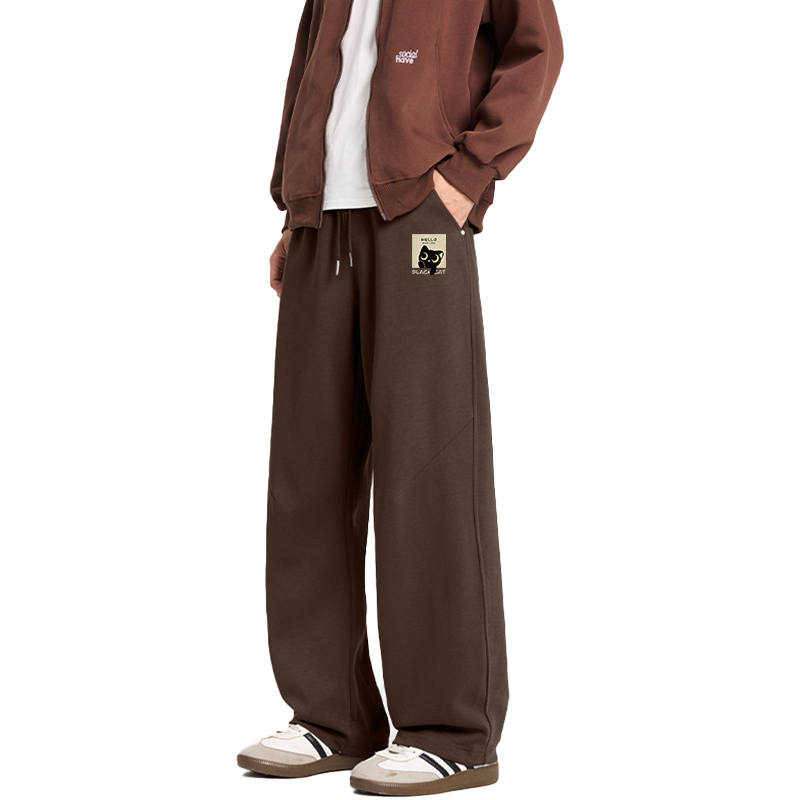 Tonlion Casual Pants Unisex Moderate Scimitar Pants