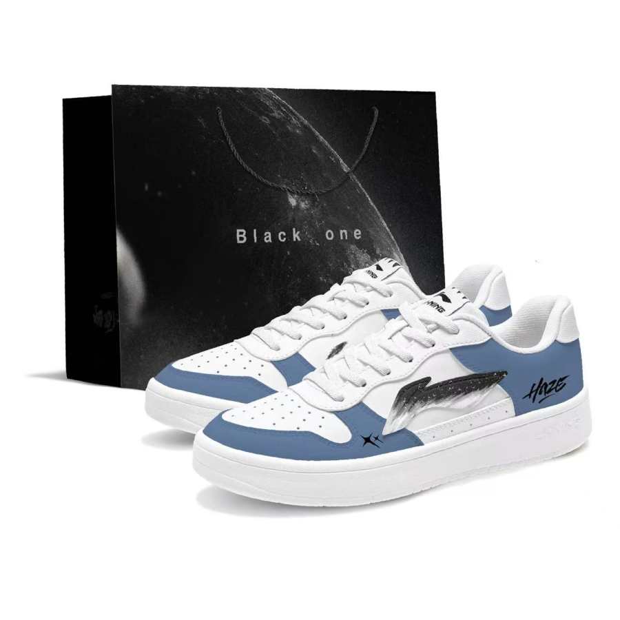 Li-Ning Li Ning Floating Boat Wear resistant And Lightweight Low top Skateboard Shoes Men's