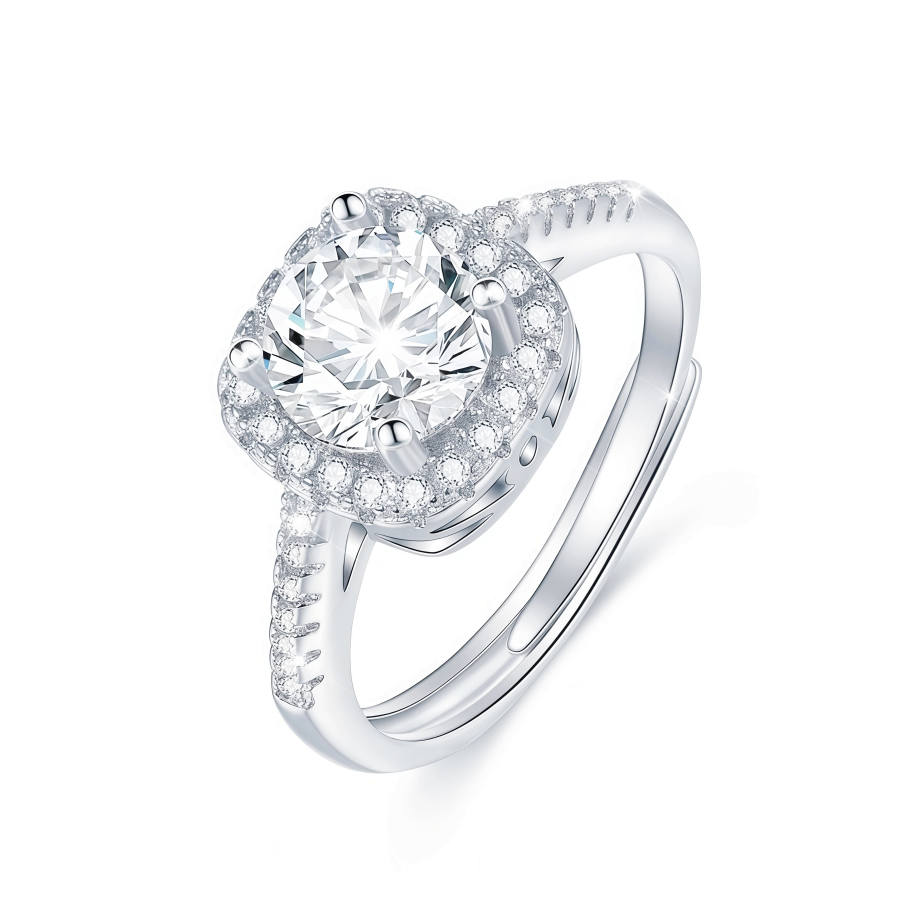 Barbie Zircon Alloy Rings Women's