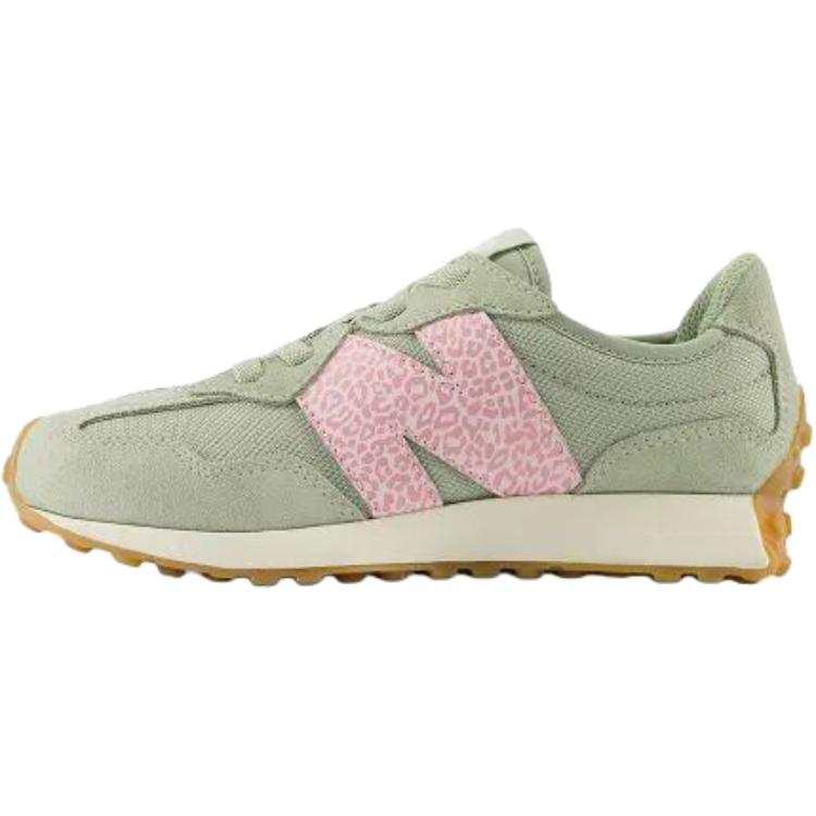 New Balance New Balance NB 327 Breathable Low top Running Shoes Green Pink Kids'