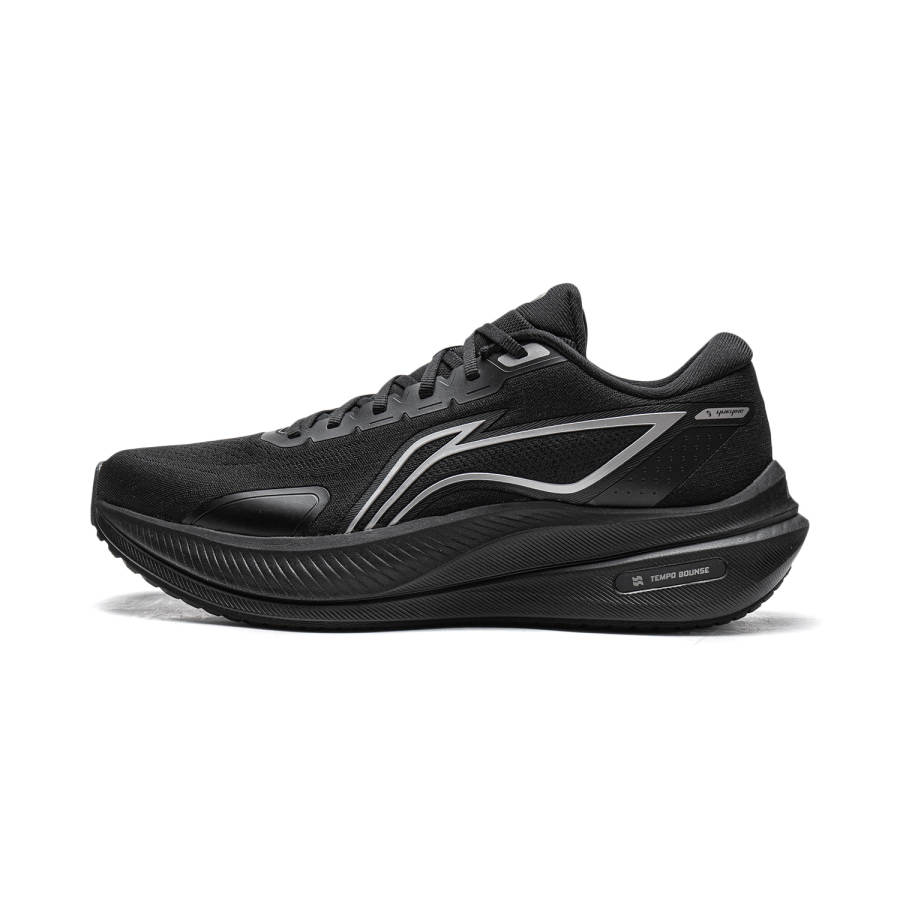 Li-Ning Li Ning Yueying 5 Cushioning, Wear Resistant Low top Running Shoes Men's Black