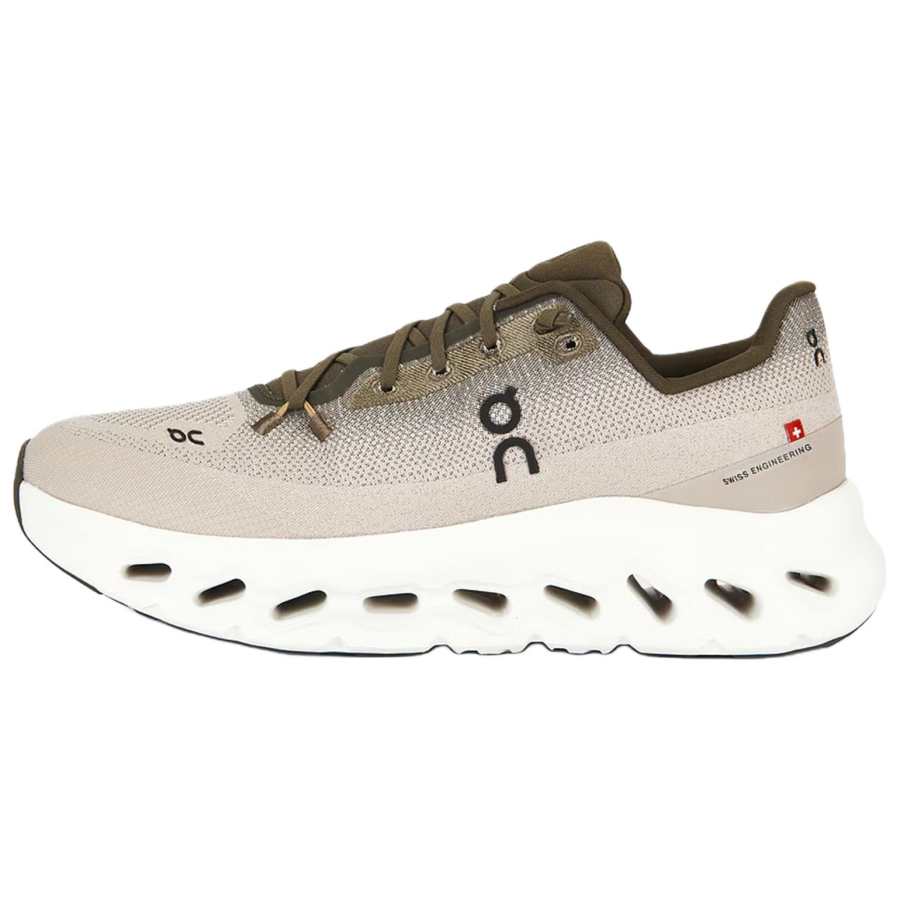 On On Cloudtilt Low top Running Shoes Men's Beige Brown