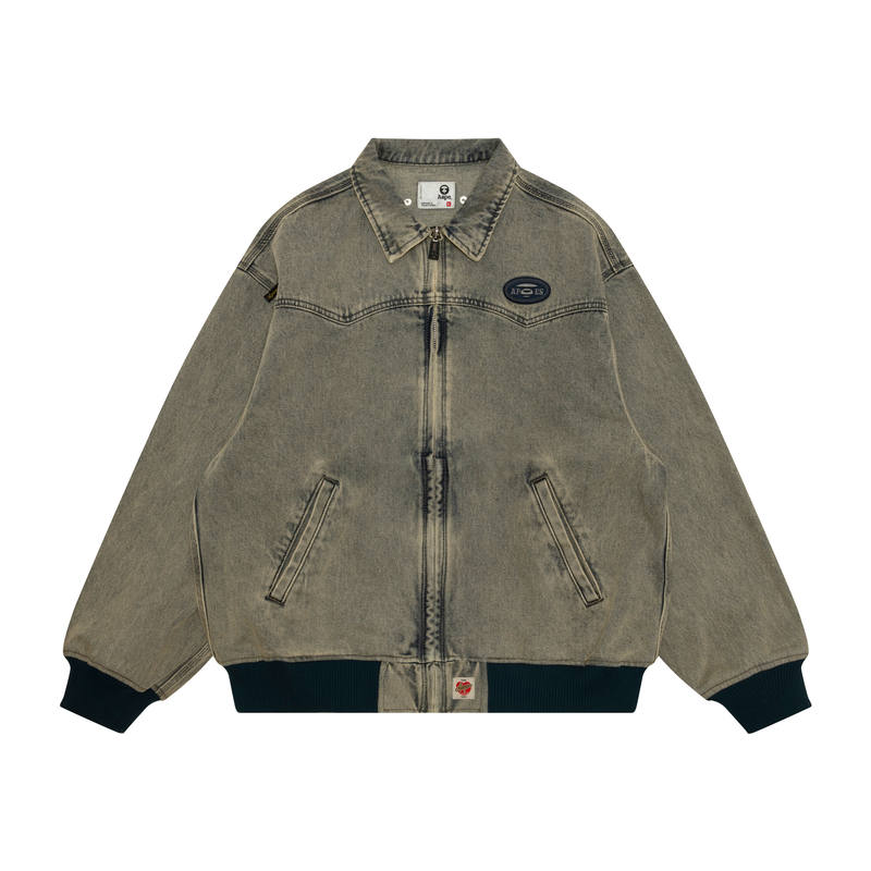 Aape Aape Aapeunvs zip-up jacket