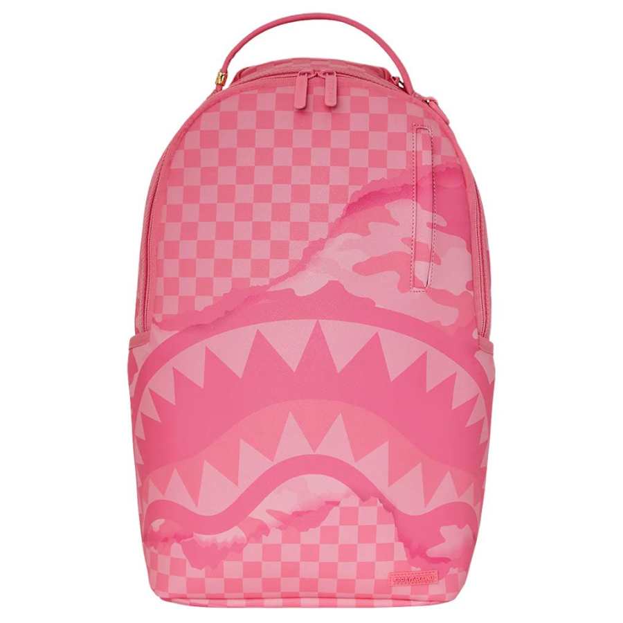 SPRAYGROUND SPRAYGROUND Artificial Leather Backpack Regular Women's Rose Red