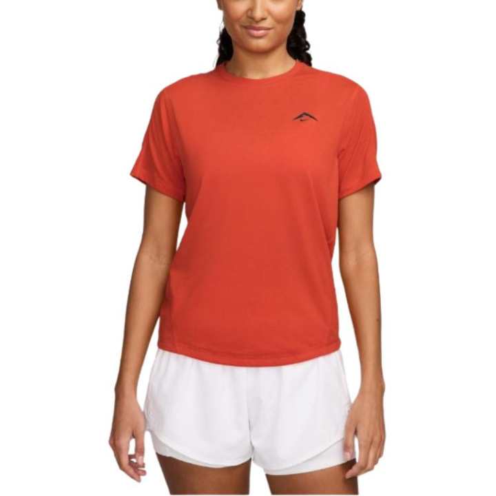 Nike Nike T Shirts Women's Orange Crew Neck