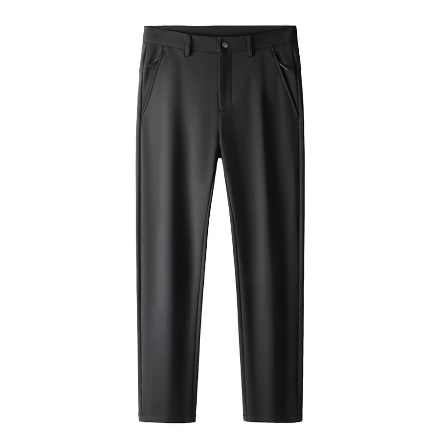 Hodo Casual Pants Men's Moderate Straight Fit Pants