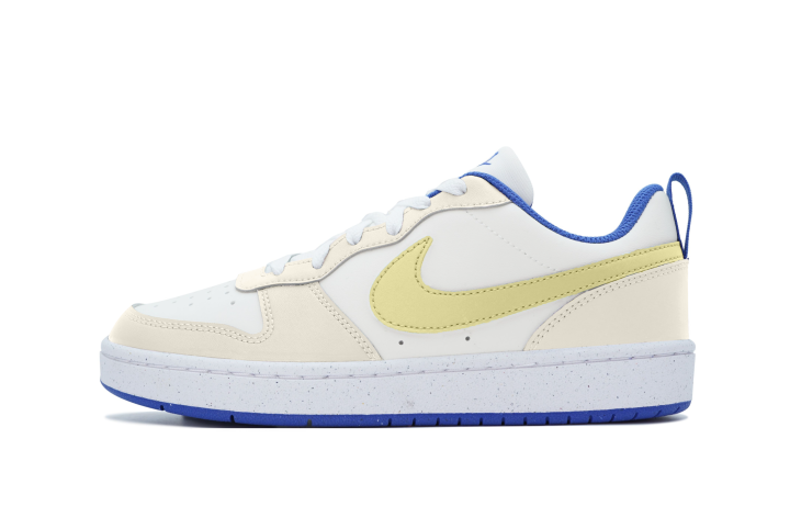 Nike Nike Court Borough Bright Moon Blue, Cool Innovation Space Synthetic Leather Abrasion Resistant Slip Resistant
