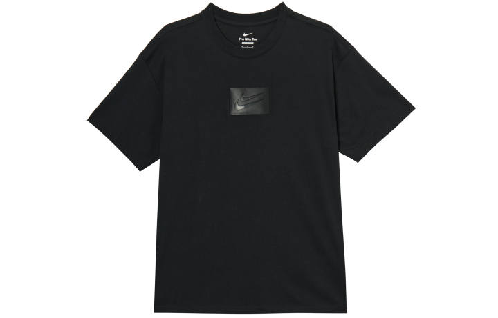 Nike Nike T Shirts Men's Black Crew Neck Moderate
