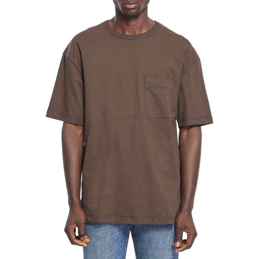 Lemaire ribbed crew-neck pocket T-shirt