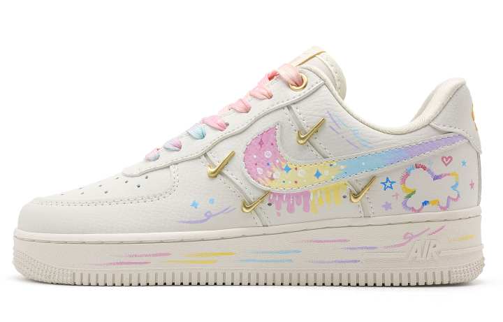 Nike Nike Air Force 1 Carousel Cushioning Lightweight Slip Resistant Cushioning Lightweight Slip Resistant Low top