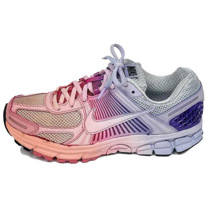 Nike Nike Zoom Vomero 5 Comfortable Slip Resistant Low top Running Shoes Men's Purple Pink