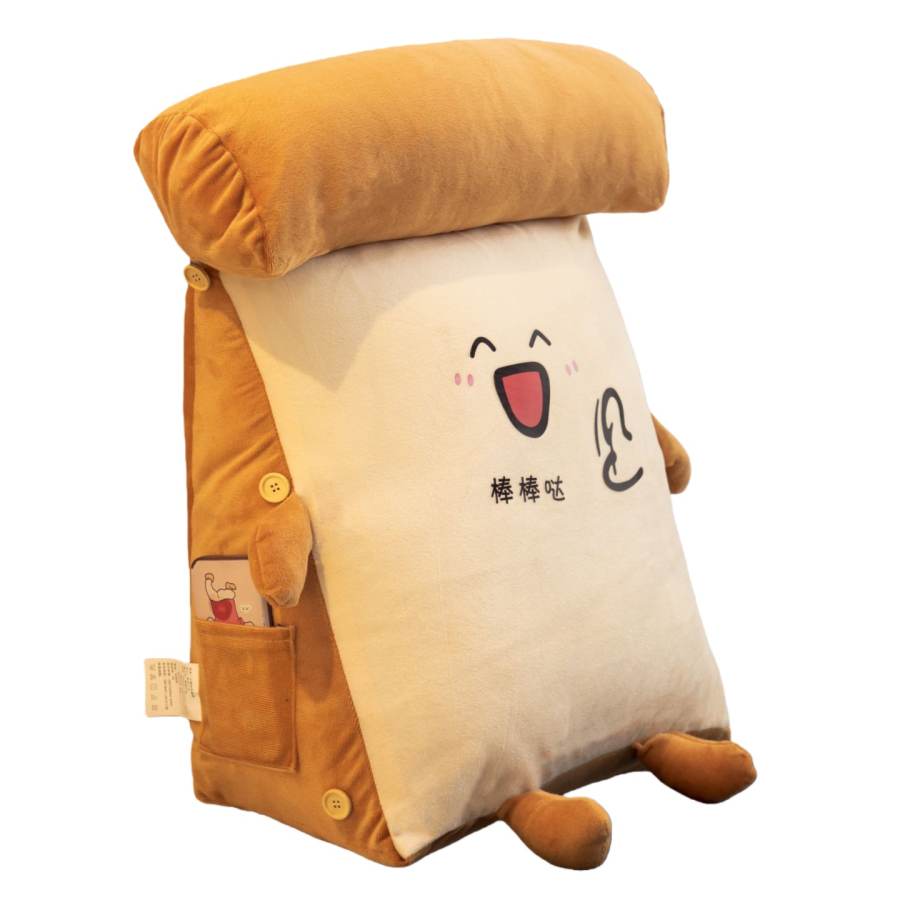 YALU Fleece Comfortable Skin Friendly Smooth Headboard Cushions, Sofa Backrest Pillows, Footstools, All Season