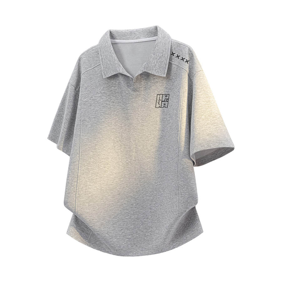 PAL ONGACO T Shirts Unisex Polo Collar Moderate Straight Fit