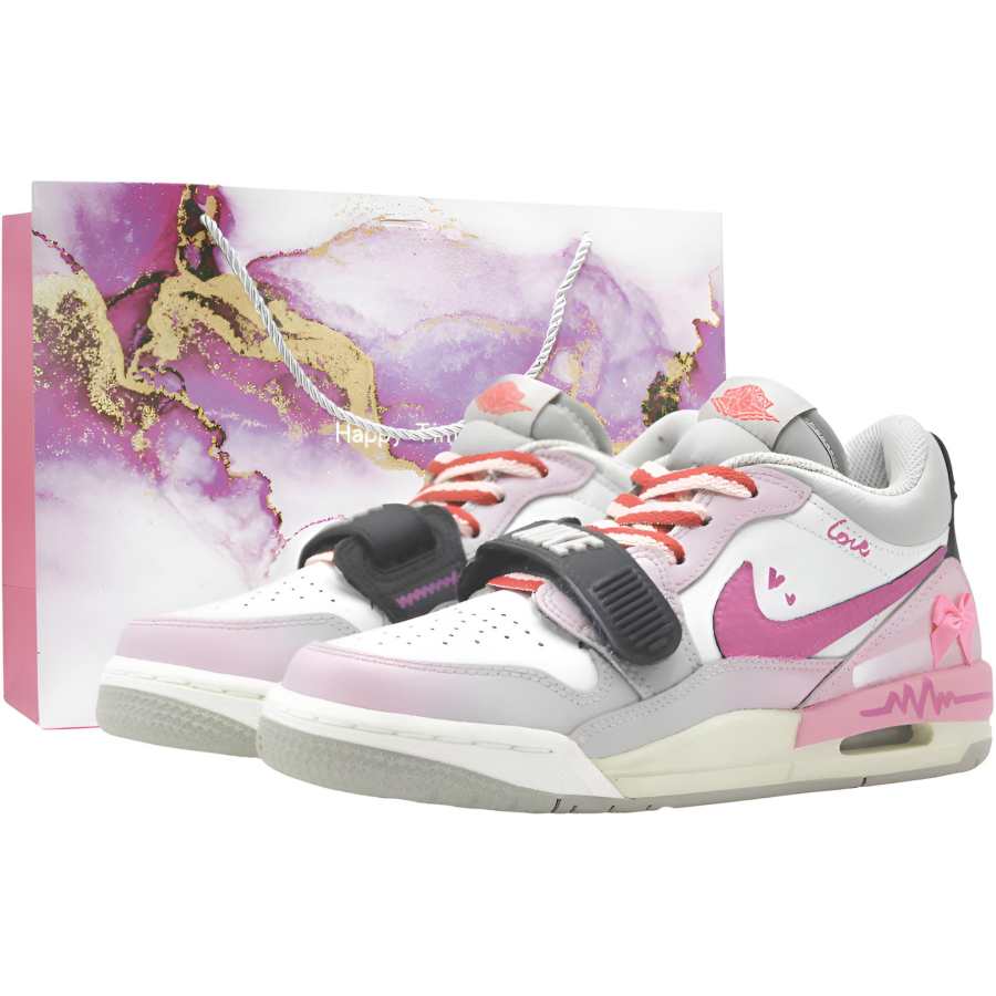 Jordan Jordan Legacy 312 Shopping Bag, Yuanjing Creation Leather Cushioning Abrasion Resistant Cushioning, Wear Resistant