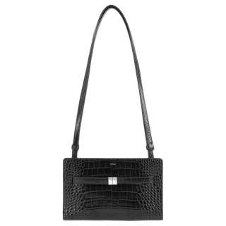 TOTEME Calfskin Shoulder Bag, Crossbody Bag Women's Black