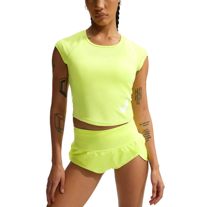 Nike Nike Tempo Swoosh Women's Dri-FIT Cap-Sleeve Running Top