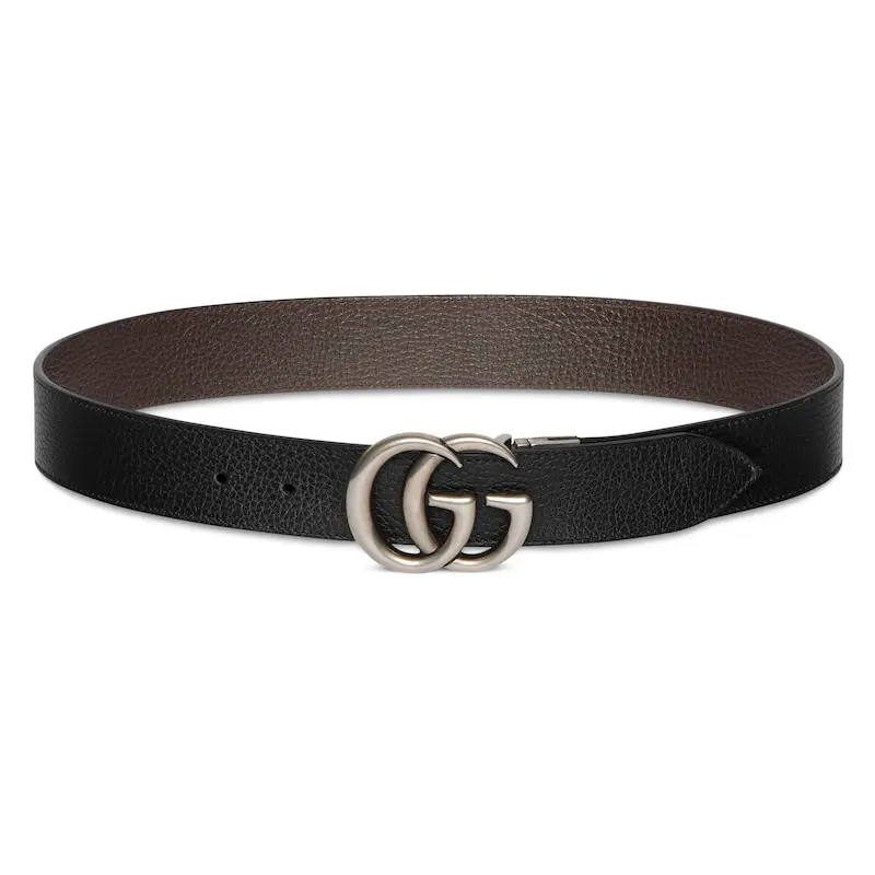 GUCCI Gg Marmont Reversible Buckle Belt