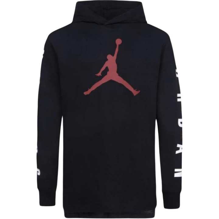 Jordan Jordan Sweatshirts Men's Black Hooded Moderate