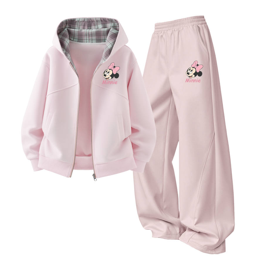 Disney Kids Casual Sportswear Crew Neck Thickness