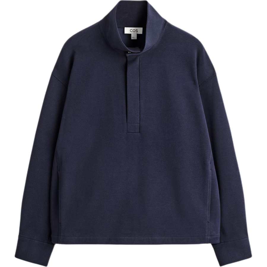 COS COS Sweatshirts Men's Navy Blue Moderate
