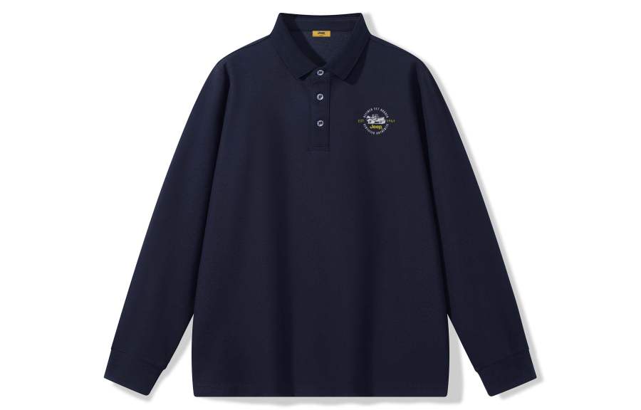Jeep Polo Shirts Unisex Polo Collar Moderate Straight Fit