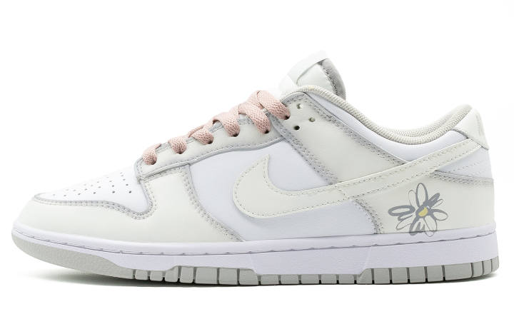 Nike Nike Dunk Chilly Daisy Synthetic Leather Thermal Coverage Balance Slip Resistant Low top Trendy Skateboard Shoes Men's