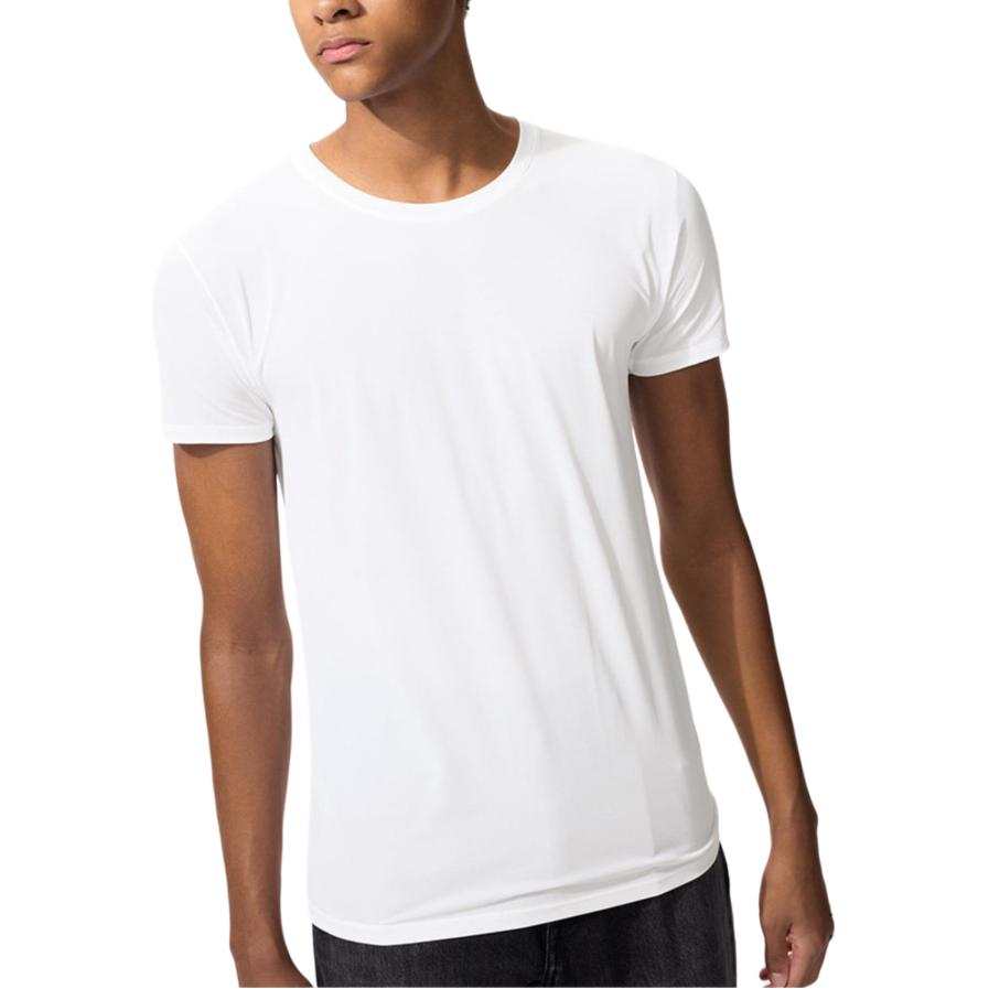 UNIQLO SS26 T Shirts Men's White Crew Neck