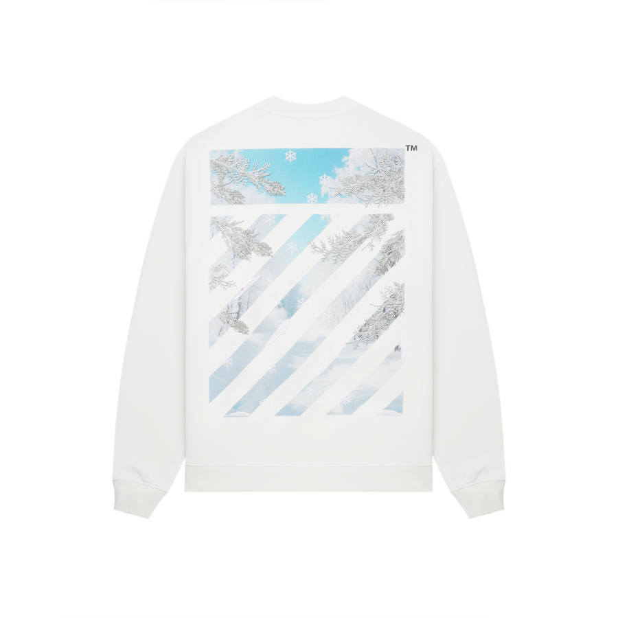 OFF-WHITE OFF WHITE Crew Neck Sweatshirt Unisex Gift Box Set