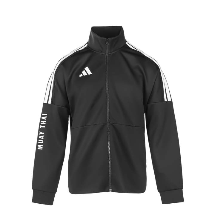 Adidas Adidas Jackets Unisex TR02NHJMT1 Black/White Stand Collar Moderate Other